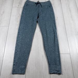 Lululemon Engineered Warmth Jogger Size 4 Blue Heathered Merino Wool Blend